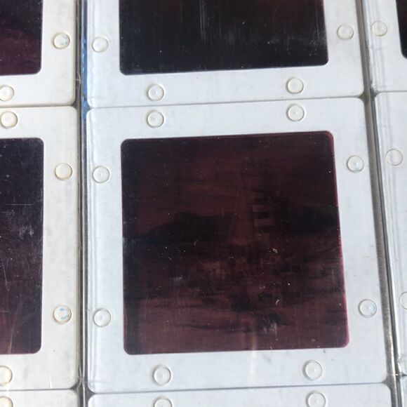 NWT Aloha! Hawaiian 🌺 GAF Slides 1970s Waikiki Diamond Head 🏖 🥥 🏊🏻‍♀️ Fab! - Picture 16 of 17